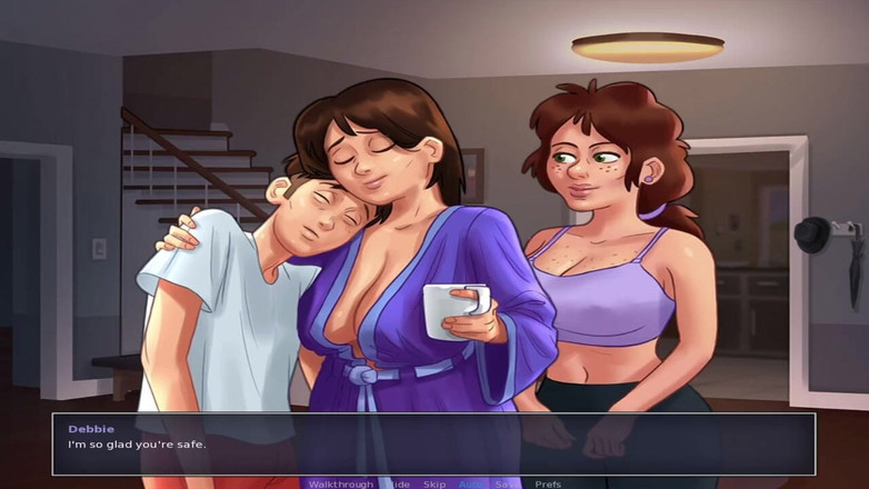 Joystick Cinema: Summertime saga（第54部分） - 邻居是瑜伽教练 -ms Johnson Route