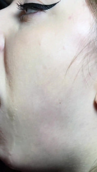 Very Sloppy Deepthroat, Her Mouth Filled with Cum
