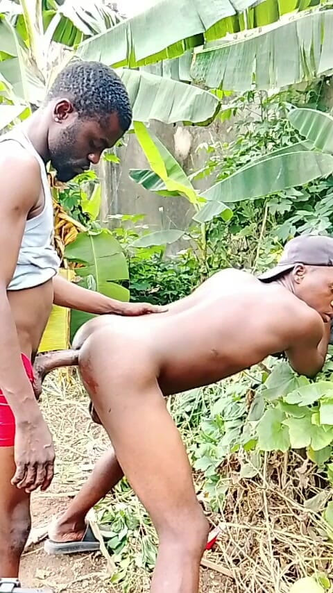 Sexydaddy: Doggy Fuck in the Bush with My Farmer Step-son