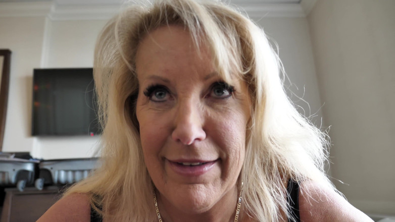 Older Lady Fun: Canadian GILF Sucks Black Dick and Gets Cum on Tits