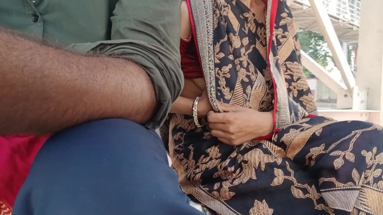 seema: Bhabhi Got Hot at the Railway Station and Her Boobs...