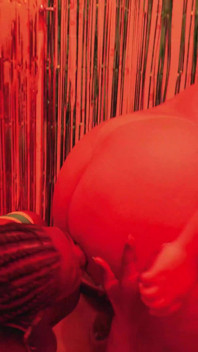 I Got Horny on My Friend and Sucked Her BBW in the Bathroom [camera 1]
