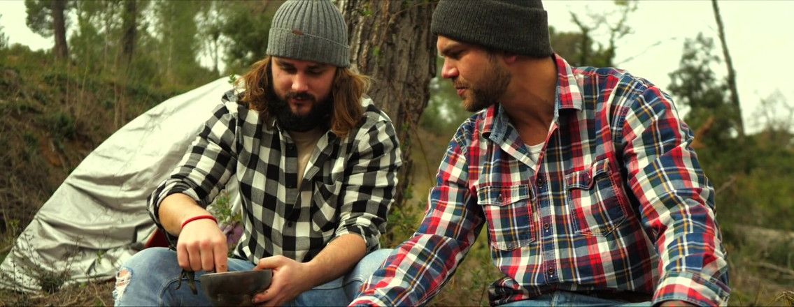Juan Lucho Gay: Two Friends Jerkoff in the Forest