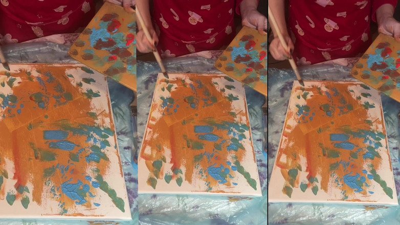 FinDom Goaldigger: Big Eyeglasses Asmr アクリルアート Bloom in the Mist パート1