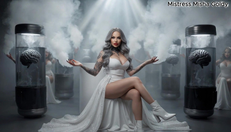 Goddess Misha Goldy: Bauku mengubahmu menjadi pelacur kecilku yang lemah, rentan terhadap penghancuran...