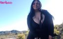 Riderqueen BBW Step Mom Latina Ebony: Sexy BBW Showing the Place She Visited in the River,...