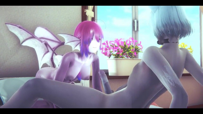 HentaiTubes: Peloso hentai drago scopata da tanuki - giapponese manga anime gioco...