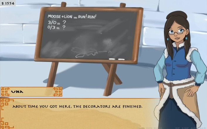Cartoon Play: Four elements trainer part 11 (Book 1 water) (Slave route)