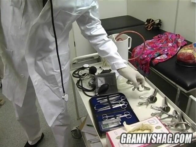 Granny Shag: The gynaecologist is my favourite doctor