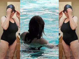 Marie Rocks, 60+ GILF: Swimming Is Sexy