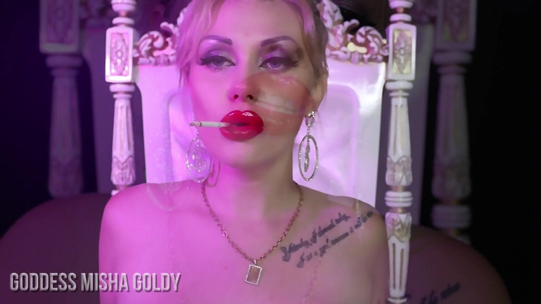 Goddess Misha Goldy: Lavaggio del cervello delle labbraucinogeniche!