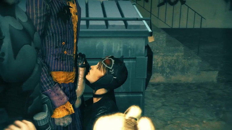 Velvixian 3D: 哈雷和猫女口交 - kawaii 侦探