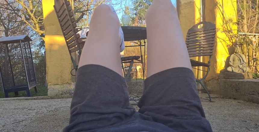 Prettyboi2000x: Working Out Outside in My Sweaty Socks and Stuff! Will...