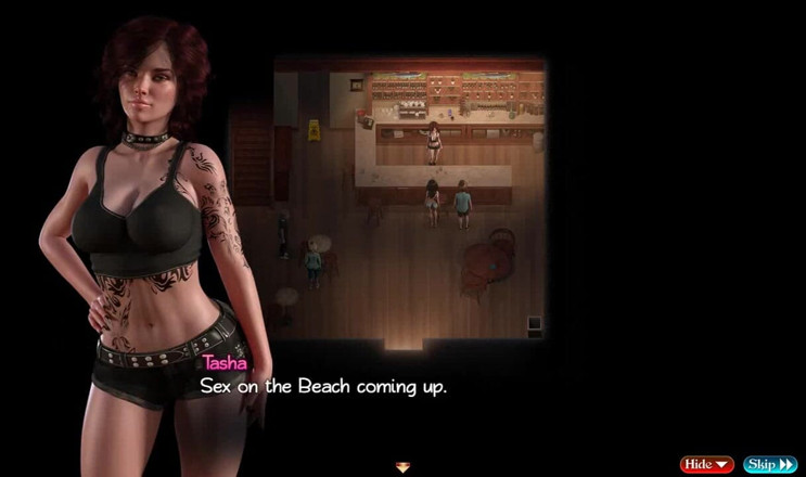 Dirty GamesXxX: Treasure of Nadia: masturbacja i głośny kobiecy orgazm ep.4