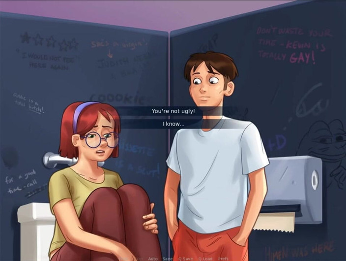 Miss Kitty 2K: Summertimesaga 大学浴室遭遇 第7部分