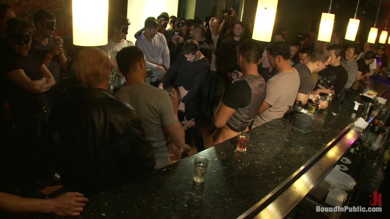 Bound in public: Club Dragon