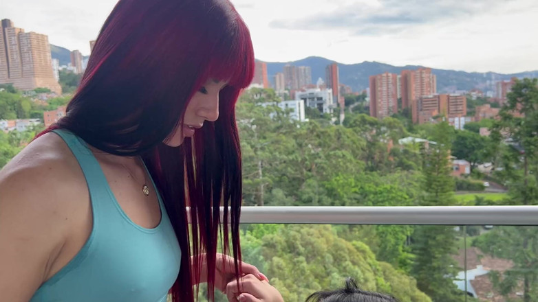 Ambar Prada: Yoga Class with My Friend Yenifer Chacon Turns Into a...