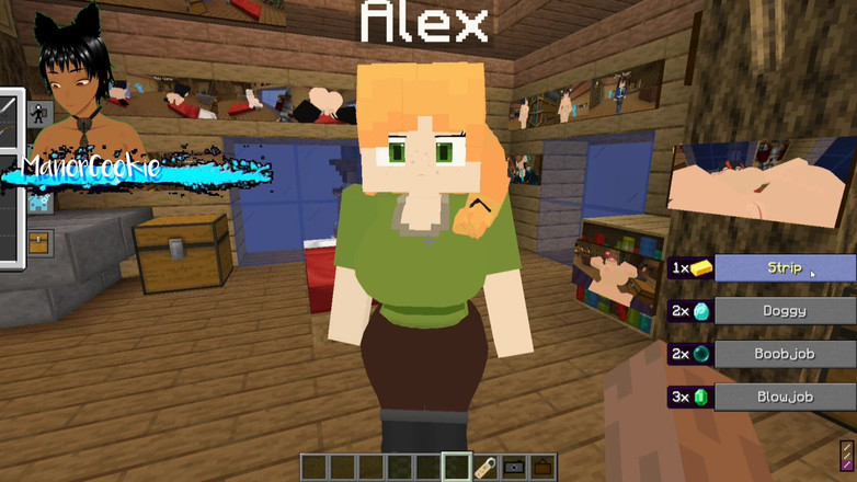 Manor Cookie: Minecraft Jenny Mod Fapcraft Its Alex! From Minecraft and She...