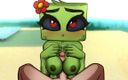 LoveSkySan69: Minecraft Hentai Horny Craft - phần 9 - Creeper Boobjob bởi Loveskysan69