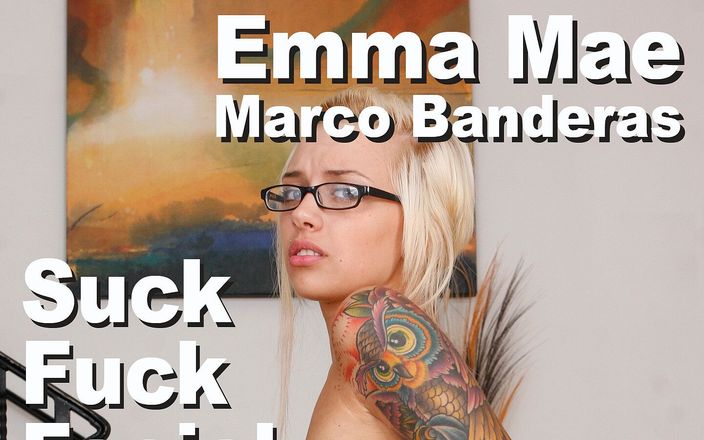 Edge Interactive Publishing: Emma Mae &amp;amp; Marco Banderas succhino cazzo sborrata in faccia