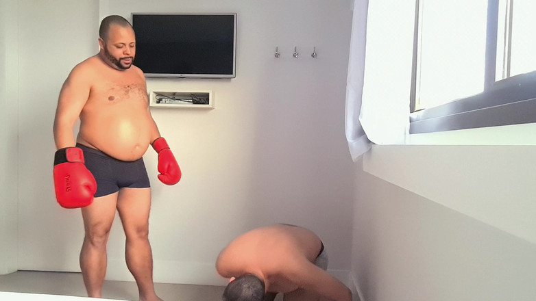 Punchbagplz: Bearzinho Black - Domination Gutpunch De La Boxe