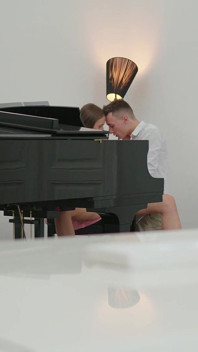 Joymii - Stacy Seduces Music Teacher During Piano Lesson Leading to Hot Creampie Finish