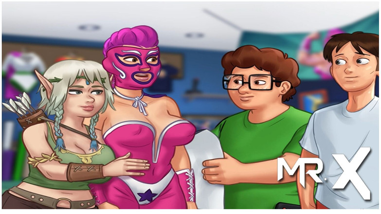 Mr Studio X: Summertimesaga - quién es esta luchadora e2 # 21