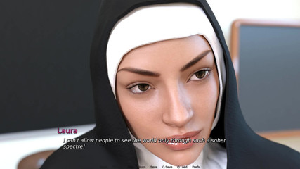 Dirty GamesXxX: Laura Lustful Secrets: the Nun - Episode 75