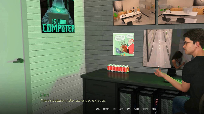 Dirty GamesXxX: W bezpieczeństwie: doświadczenie bycia w stanie oglądać swoją żonę w pracy...