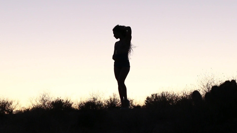 Pervy Studio: Sunset body posing