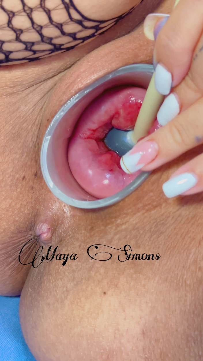 Maya Simons: Inject Ink Deep Into My Uterus