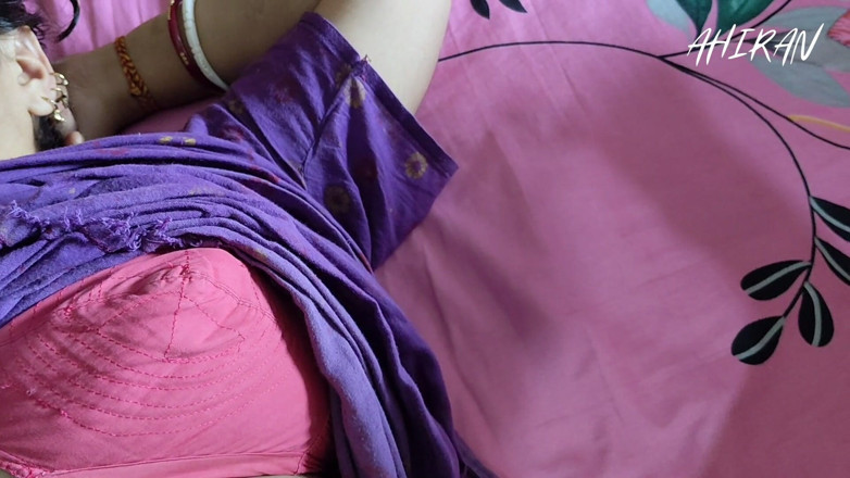 Aahan Ahiran: Aahan Fucking Kajal Pussy in the Bed. Ass View Is...