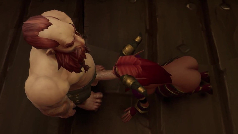 Wraith ward: 엘프와 즐기는 드워프 - 워크래프트 패러디