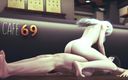 Wraith Futa: Sofia Valmet and Koko Hekmatyar in Cafe 69 | Jormungand Hentai Parody