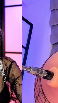 Blondă cu cameră dublă vedere de la mașina ei de futut