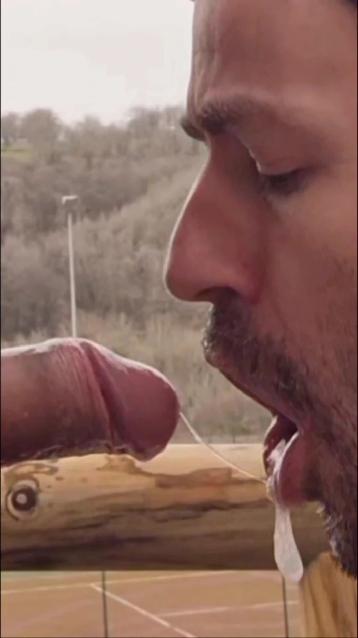 Justin hoodwar: A Guy Gives a Blowjob to a Guy with a...