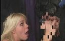 Sex Karma: Sexy Blonde Beauty Drops to Her Knees and Blows a...