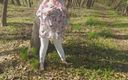 PureVicky66: Granny Shows Her Horny Wet Holes Outdoors