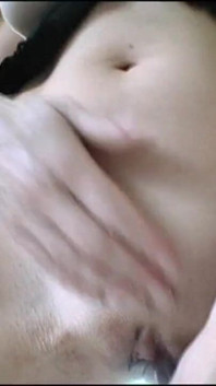 Drilling My Pussy on the Floor