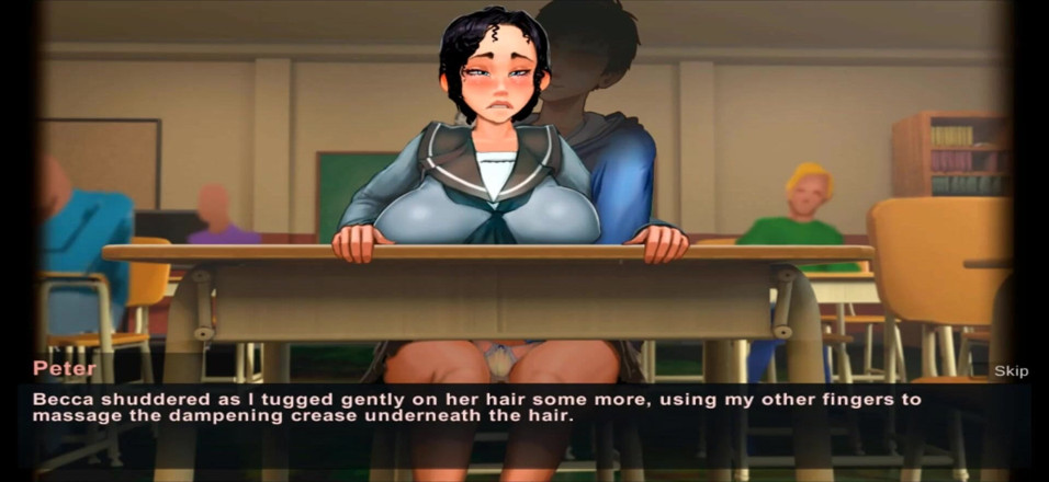 Hentai World: Taffy tales bitch moan in a class