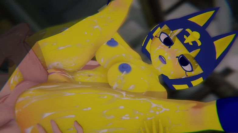 Tomu aisuman: [animal Crossing] - Ankha Entering the Zone (riding the Villager &amp; POV Zone...