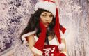 Bravo Models Media: 353 Sexy Santa&amp;#039;s Helper Rebeka Black