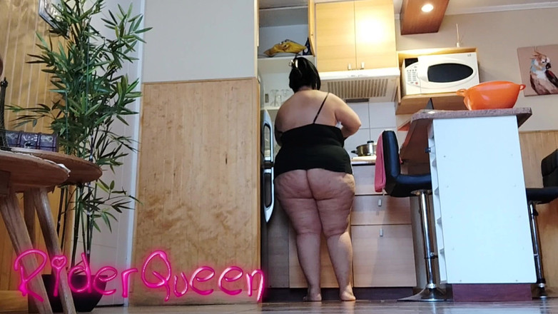 Only Riderqueen BBW Step Mom Latina Alone: Pouze Já Riderqueen Velký Zadek Latina BBW MILF