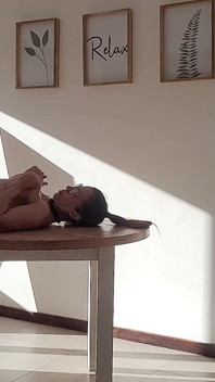 I Put on My High Heels and Get Fucked on the Table