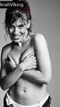 B&w Topless Photoshoot