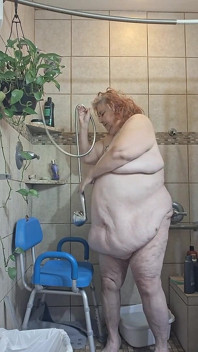 Big Beauty Nurse Vicki Is All Sweaty and Has to Go Pee!