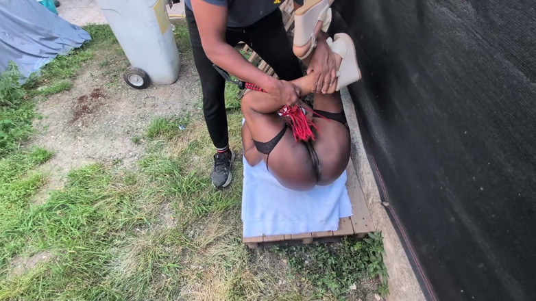 BDSM and co: Spanking and Domination for a Submissive Black Woman