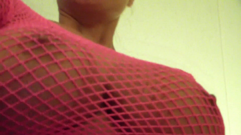 PUBA Solo: Fishnet solo with hot Milf Nikita