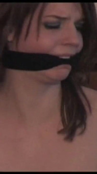Chairtied Elbows Strapped Cleavegagged