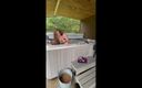 Eva Summers: Cabin Outdoor Dirty Blonde Petite First Time Hot Tub Sex...